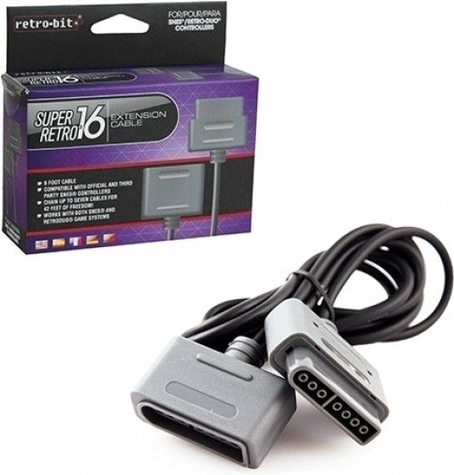 Retro-Bit Verlengkabel - Super Nintendo - Kabels