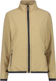CMP Damesfleece met rits XXL sesamo Polyester Lente/Zomer 2025