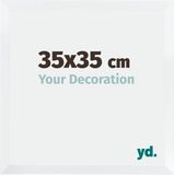 Your Decoration Cadre photo 35x35 cm MDF Blanc mat Catania