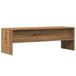 Syfax Artisanaal Eikenkleurig Tv-meubel 120x40x40 cm Bewerkt Hout