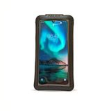 Falkx Support téléphone - Compact - Résistant aux chocs - Pour vélos - Noir - Taille S