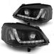Opel feux de jour à LED, phares design, noir