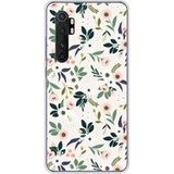 Xiaomi Mi Note 10 Lite Flowers Bedrukt siliconen hoesje