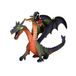 Bullyland 75596 – Speelfiguur en verzamelfiguur Tweekoppige Groene Draak – ca. 13 cm