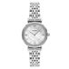 Emporio Armani Gianni T-Bar AR11701 Horloge - Staal - Zilverkleurig - Ø 32 mm