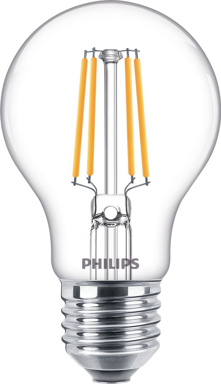 Philips LED Lamp - 4W - E27 - 470lm - Warm Wit - 3 stuks
