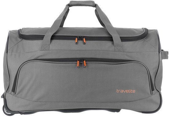 Travelite Basics Fresh Wheeled Duffle 70cm Antracite | 89L - Grey