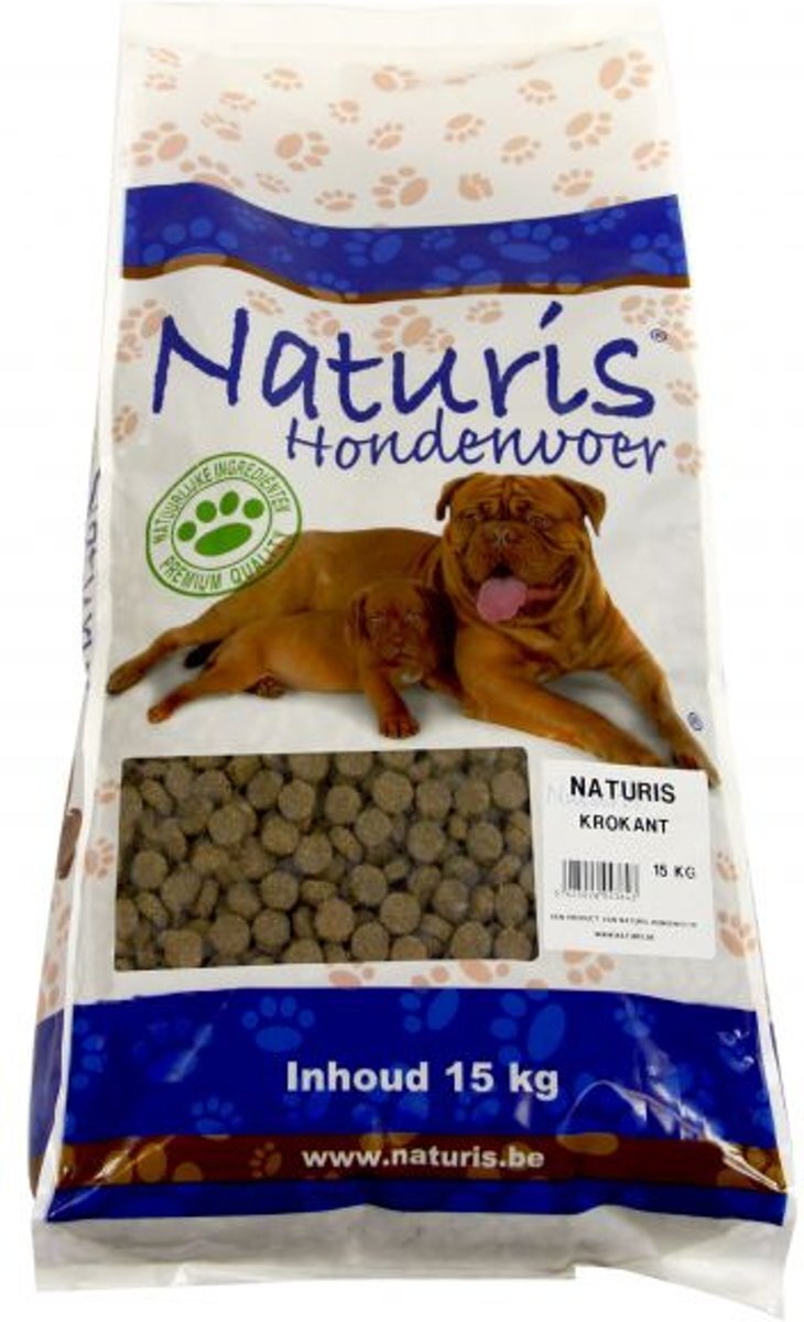 Naturis brok krokant hondenvoer 15 kg