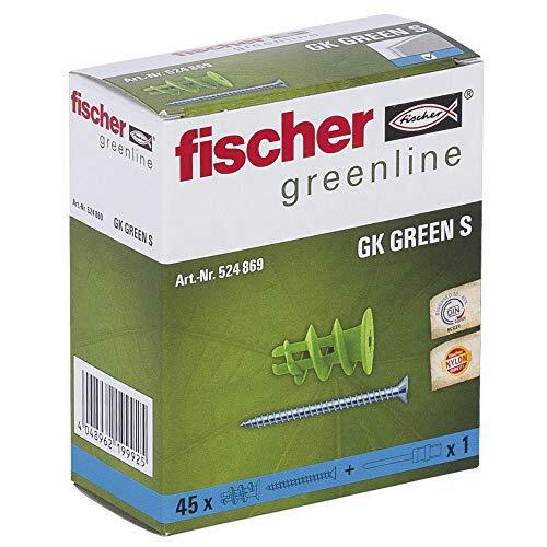 Fischer Fisc Gipskartondübel GK GREEN S plug