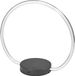 LEDVANCE Decor Aura tafellamp, 10W, 1000lm, 3000K warm wit, touch dimbaar, donkergrijs