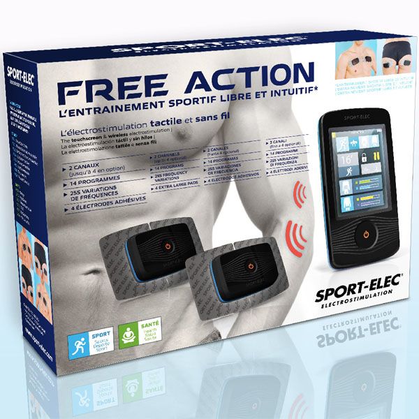 Sport Elec Electro-estimulador inalámbrico FREEACTION