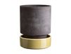 Bergs Potter Pot Hoff Ø16 cm, Gris Brut-Jaune Pâle