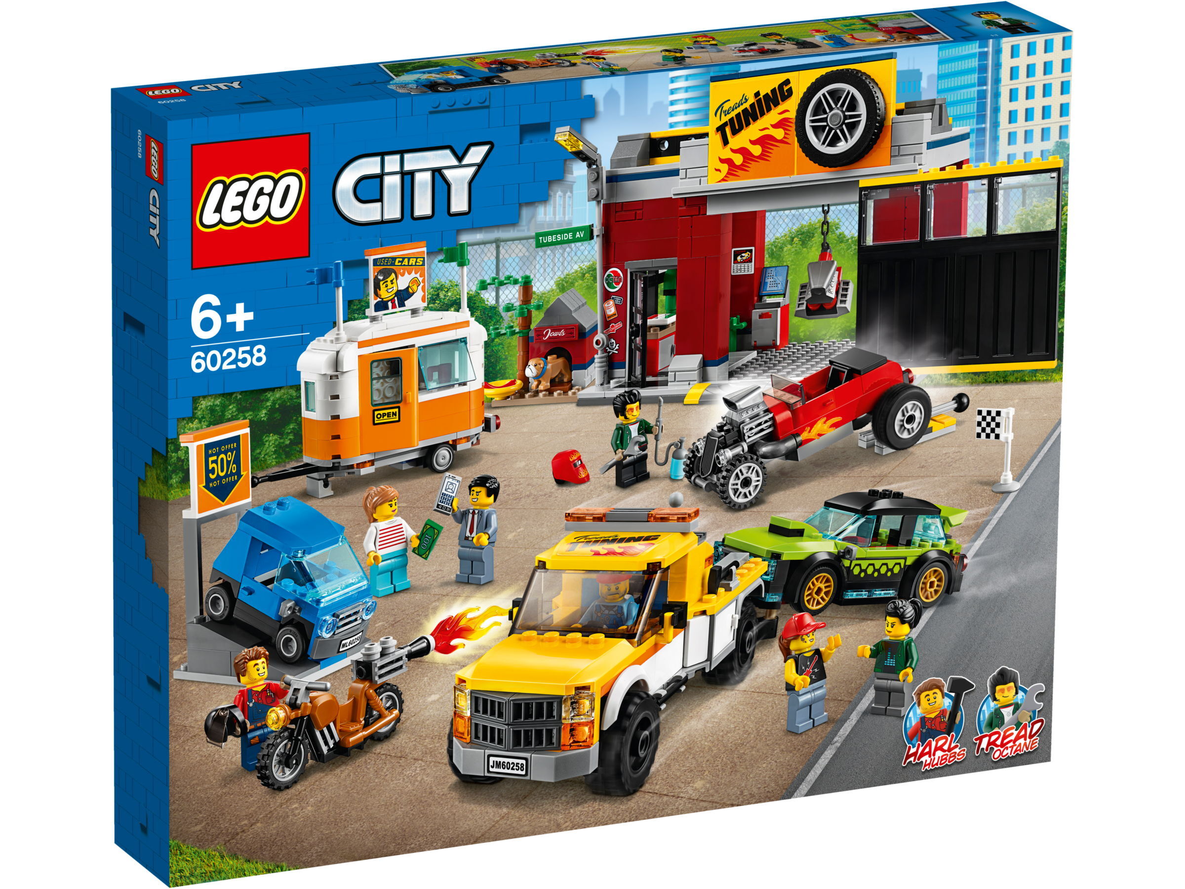 lego City 60258 Tuning workshop