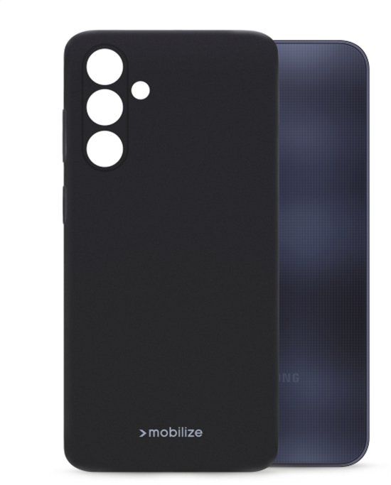 Mobilize Rubber Gelly Case Motorola Moto G56 5G - Matt Black