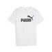 PUMA Essentials camouflage T-shirt voor Heren, Wit, Maat 13-14Y