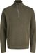 JACK & JONES Jprccmilano Stitch Knit Half Zip Sn Heren