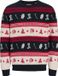 JACK&JONES JJXMAS NOEL KNIT CREW NECK Heren Gebreide Truien L