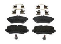 Ferodo FDB1303 PREMIER remblokkenset, schijfrem - (4-delig) - (4 stuks) | Compatibel met: MERCEDES-BENZ A-CLASS