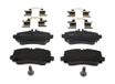 Ferodo FDB1303 PREMIER remblokkenset, schijfrem - (4-delig) - (4 stuks) | Compatibel met: MERCEDES-BENZ A-CLASS