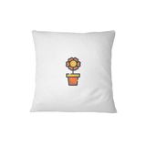 Bona Basics Decoratieve kussenhoes Wit 60x60 cm
