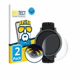 BROTECT - Screenprotector voor Amazfit Active Max - Folie Beschermfolie transparant volledig dekking - 2 Stuks