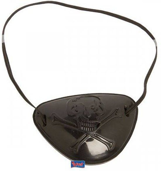 Folat Ooglapje Piraat Plastic