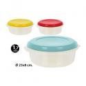 Wat lunchbox, rond, verschillende kleuren, 1,7 l