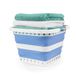 Beldray Collapsibles Opvouwbare wasmand 40 l, blauw