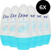 Dove Essentials Deo Roller - 6 x 50 ml