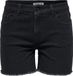 ONLY - ONLJOSIE MID WAIST RW SHORTS DNM BOX - Meisjes - Bermuda shorts - Zwart