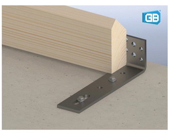 GB Würth Muurplaathoek x 1 st