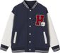 Vertbaudet Teddy-sweatshirt in fleece voor jongens met lusbadge.