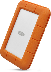 LaCie Rugged USB-C 5TB External Hard Drive - Grey/Yellow
