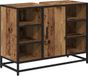 vidaXL Badkamerkast - Oud Hout - 80 x 33 x 60 cm