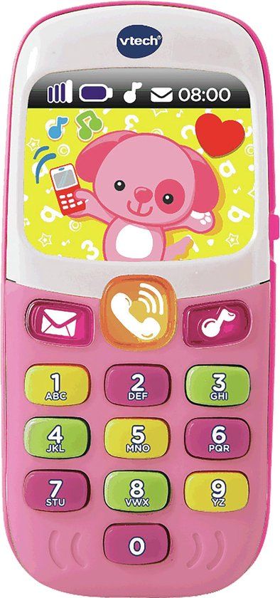 VTECH BABY - Baby-smartphone tweetalig roze
