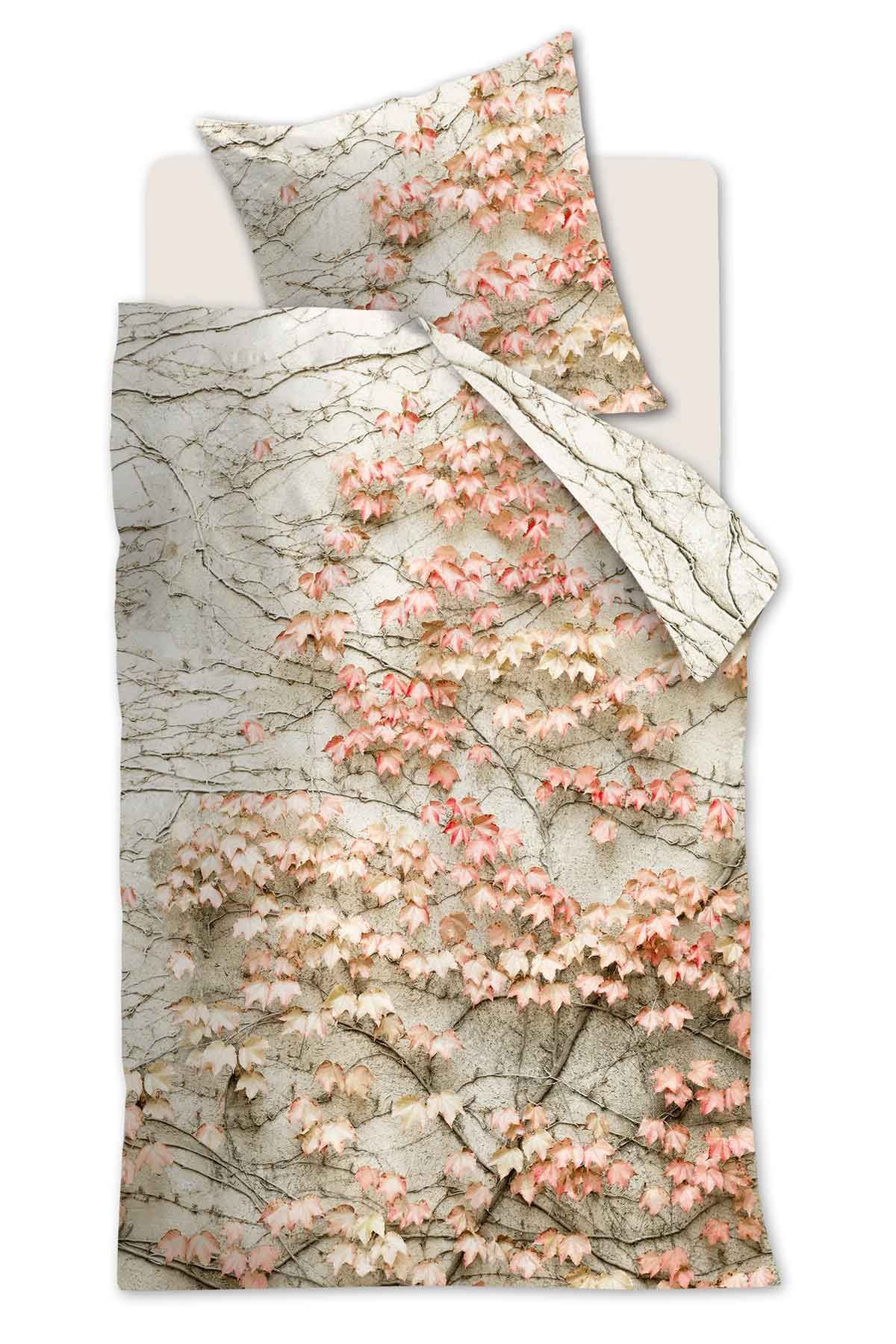 At Home Sound Dekbedovertrek Natural - 200x200/220 cm - Beige - Katoen