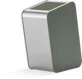 BergHOFF Home Elements Edge Messenblok Zonder Messen – Universele Messenhouder voor Eigen Messenset – Antislip, Duurzaam & Gerecycled Materiaal – Khaki
