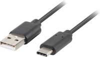 Lanberg USB 2.0 Type-C Kabel 1,8M Zwart