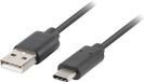 Lanberg USB 2.0 Type-C Kabel 1,8M Zwart