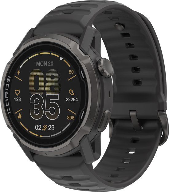 COROS APEX 4 42mm Smartwatch Zwart