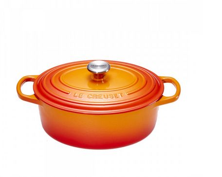 Le Creuset Signature Oval Dutch Oven - 4.1L - 27cm - Orange