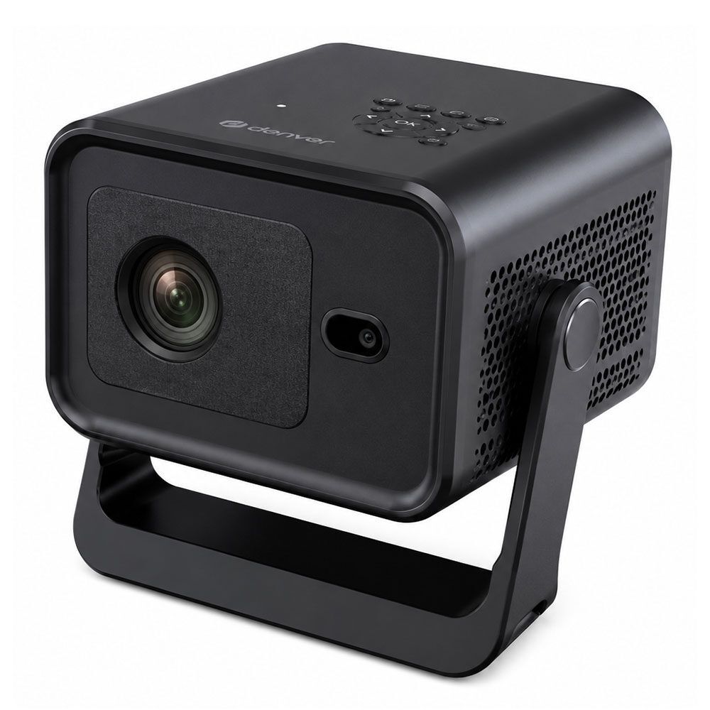 Denver PRG4946 Beamer - 4K UltraHD - 500 ANSI Lumen - Google TV - Apps - Zwart