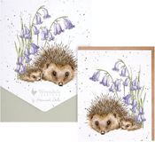Wrendale Designs Kaartenset - 8 stuks - Love and Hedgehugs