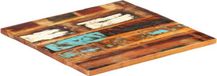 vidaXL Tafelblad vierkant massief gerecycled hout 60x60 cm