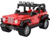 CADA voiture jouet pull-back tout-terrain kit de construction 389 pièces rouge