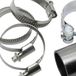 Uitlaathouder, LeoVince Uitlaathouder, reserveonderdeelset, montageset, uitlaatsysteem voor Yamaha XV 750 Virago