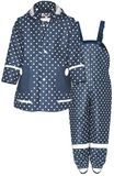 PLAYSHOES Functioneel pak 'Punkte' marine / wit