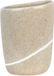 Spirella ETNA Tandenborstelhouder – Tumbler Badkamer Beker – Borstelhouder voor Tandenborstel en Tandpasta – Kleur Zand – 9,5 x 7 x 12,5 cm
