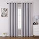 Solidchoice - Rideaux occultants noirs - Isolation phonique et protection contre le froid