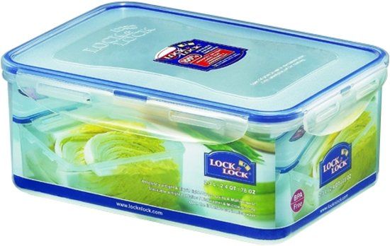 Lock&Lock Vershouddoos Basic - 2.3 liter - Transparant